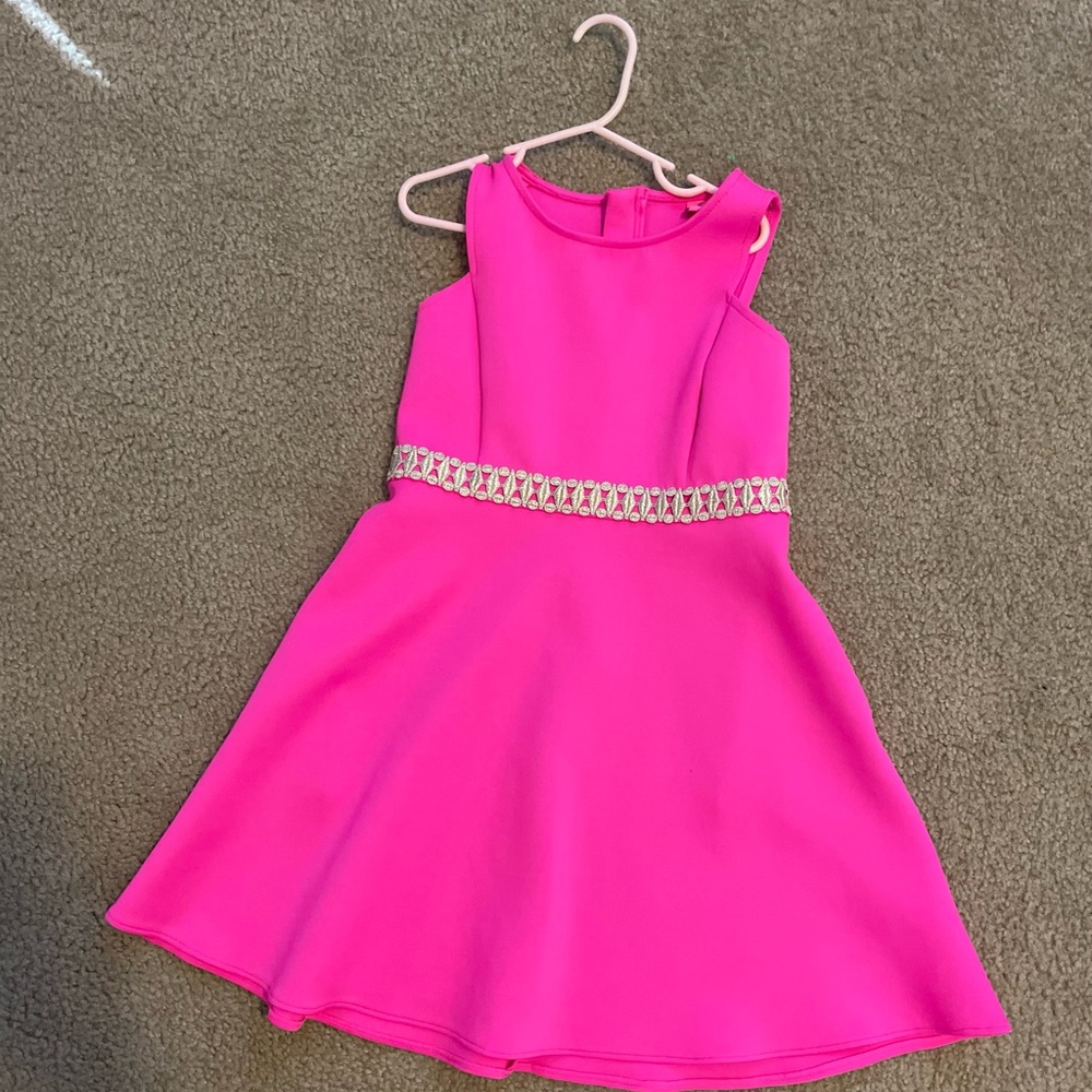 Lilly Pulitzer - girls hot pink dress’s size Large (8-10)